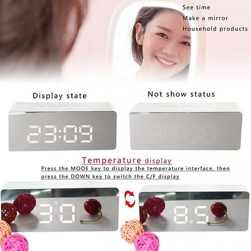 Z10 MIRROR CLOCK - Image 3